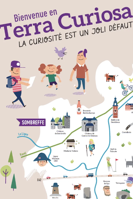 Carte touristique
