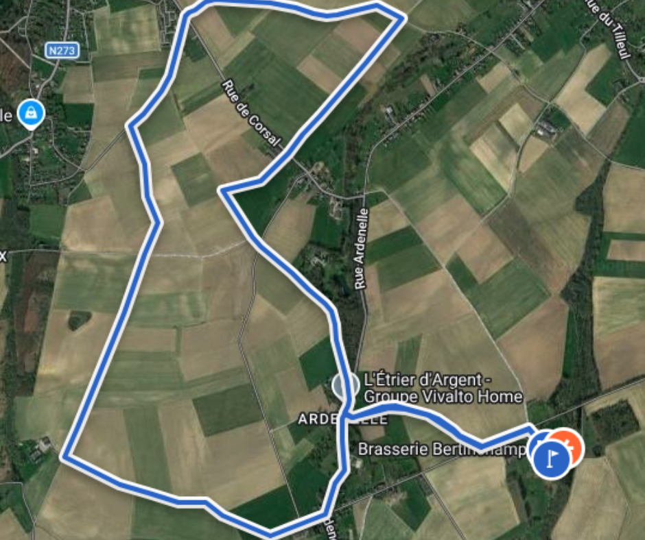 parcours course à pied