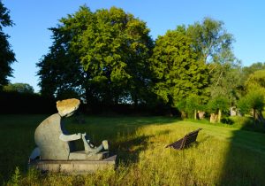 statue prairie châeau ferme de Petit Leez Denis Closon